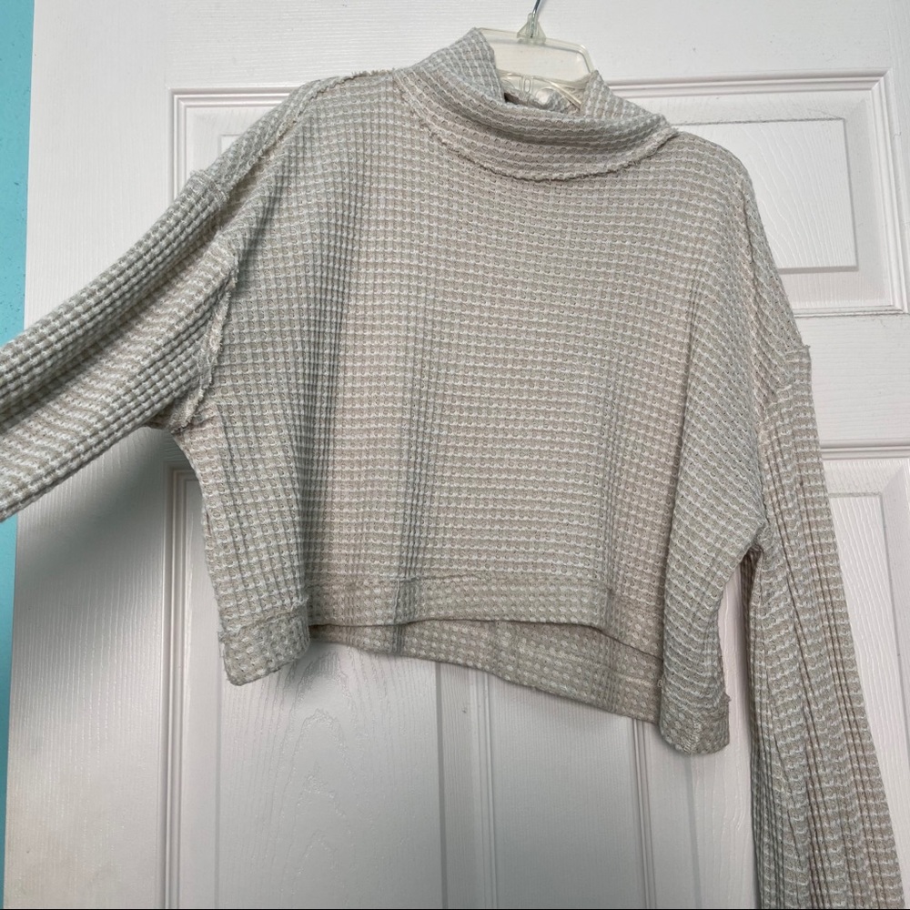 Free People Crop Sweater